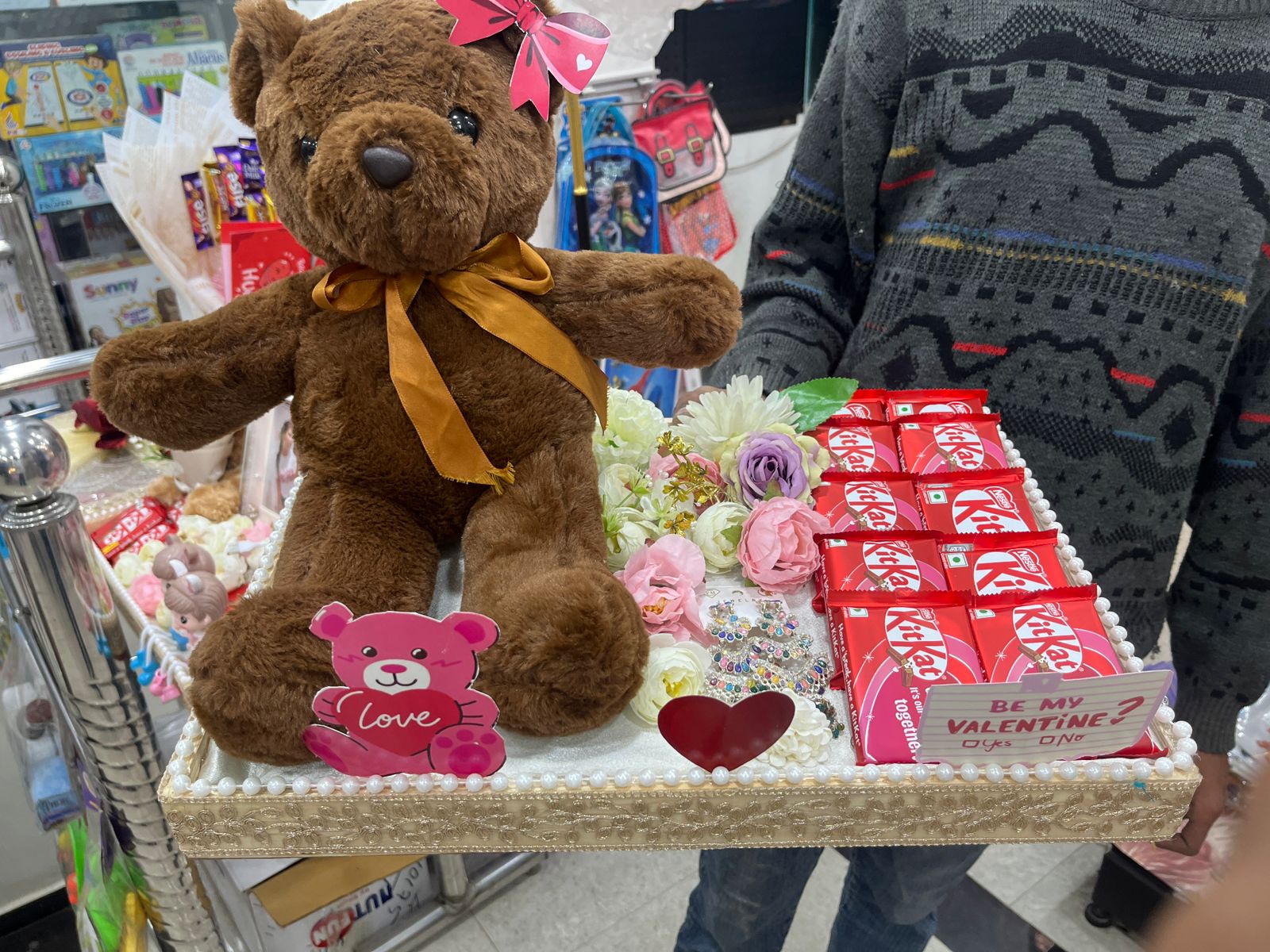 Teddy & KitKat Hamper