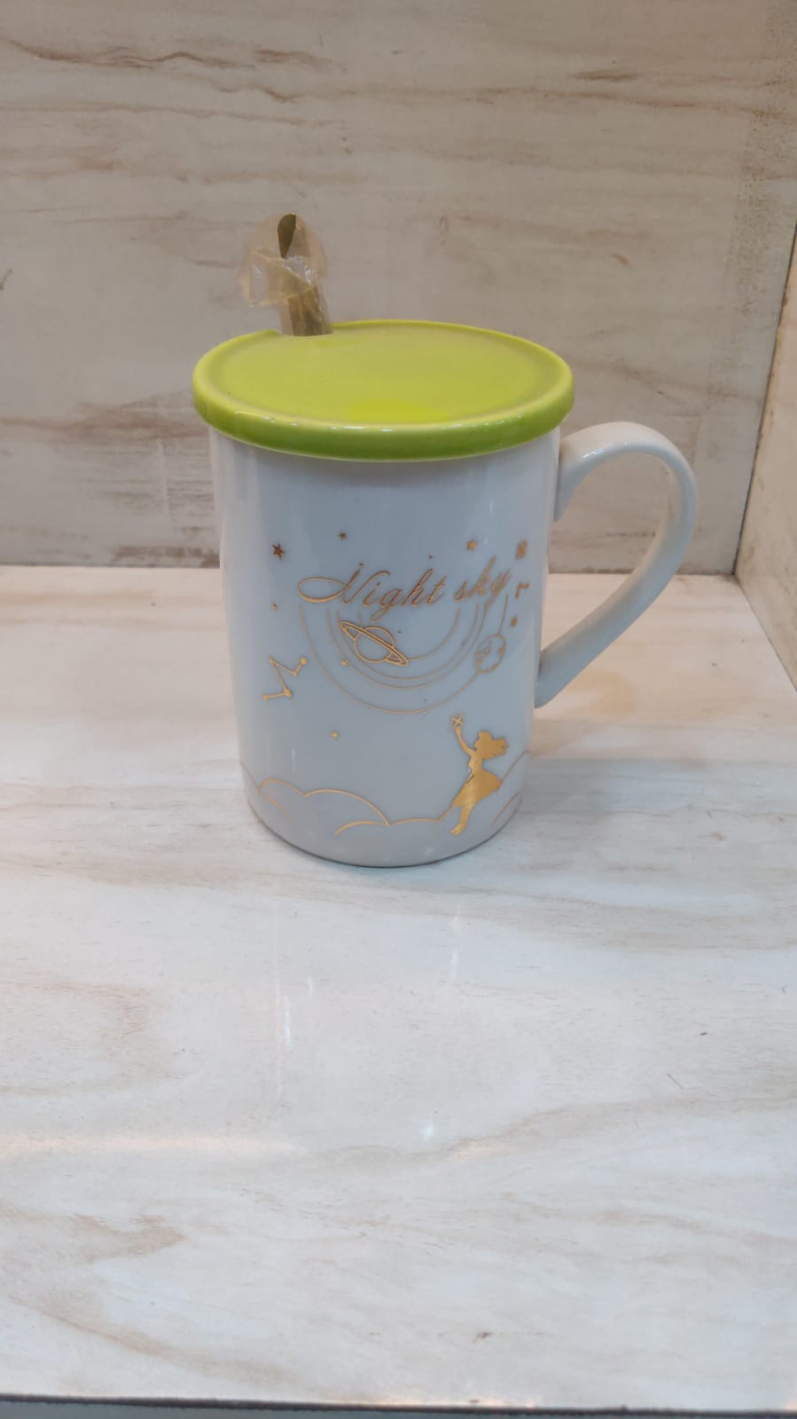 White Night Sky Mug