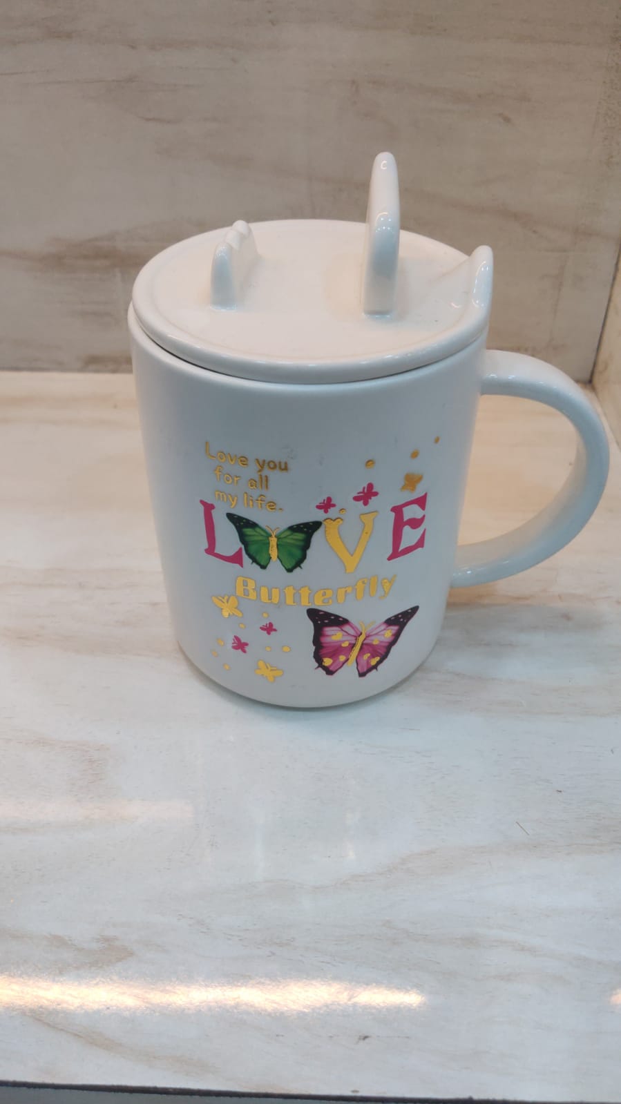 "Love Butterfly" Printed Mug