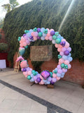 Mermaid birthday backdrop