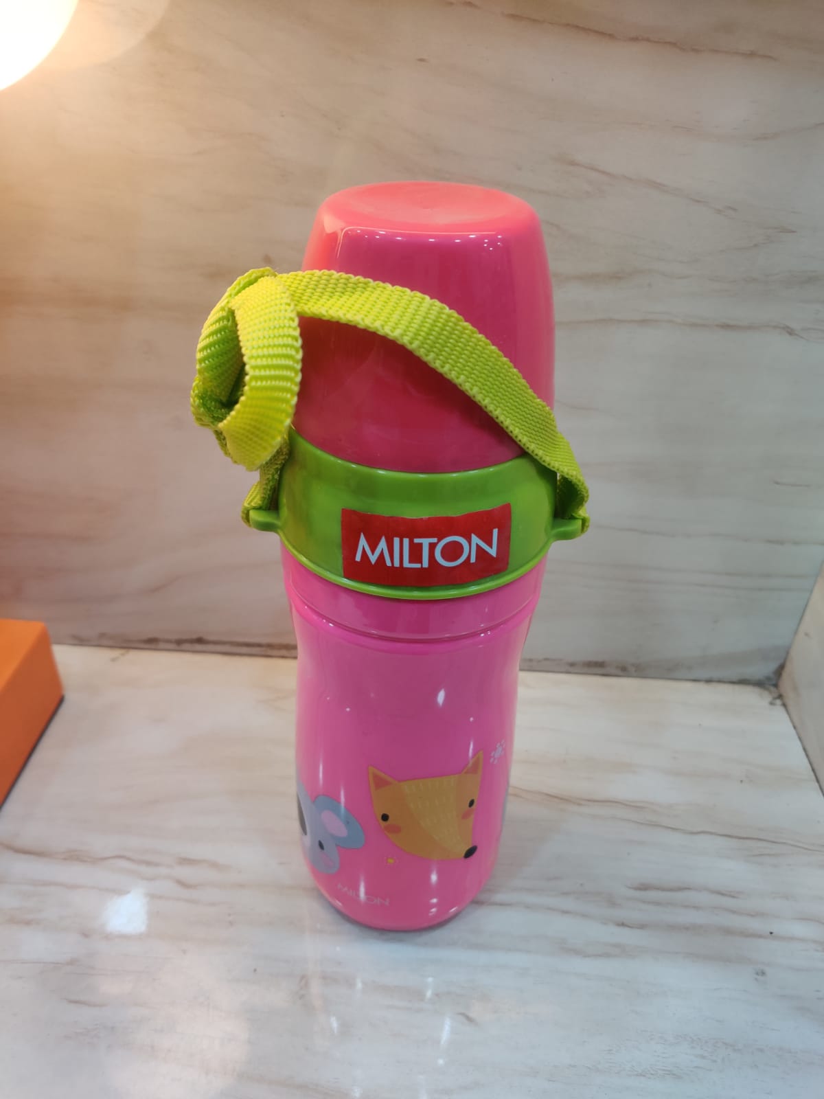 Milton Pink & Lime Kids' Bottle