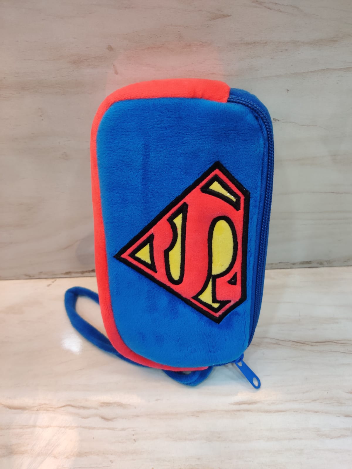 Superman logo pouch