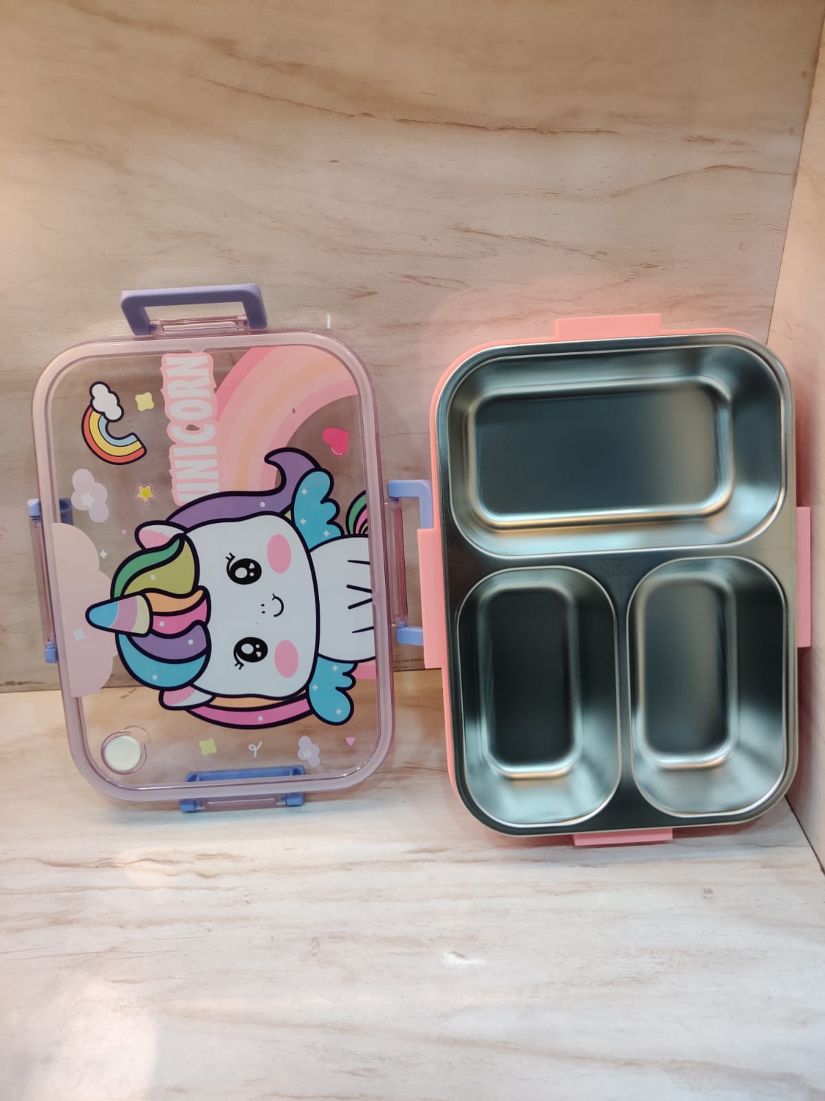 Unicorn steel tiffin