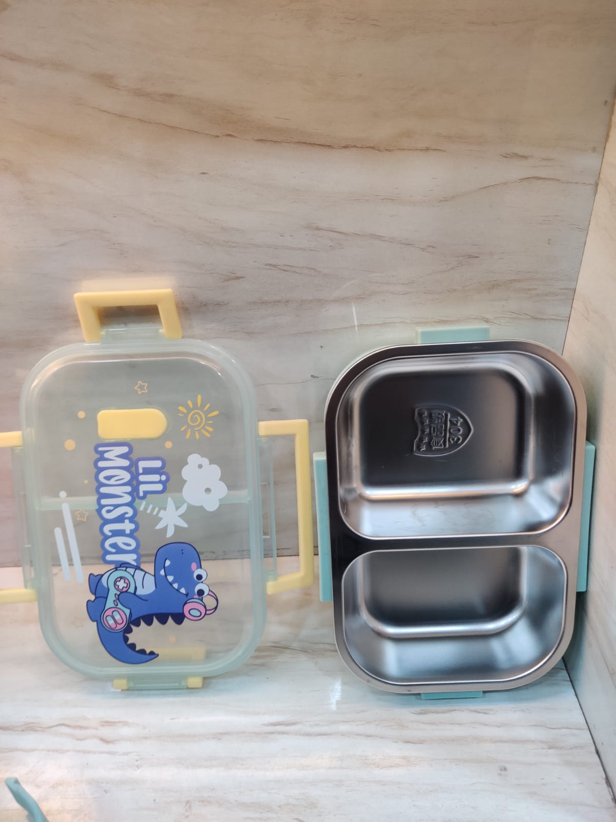Lil Monster steel tiffin