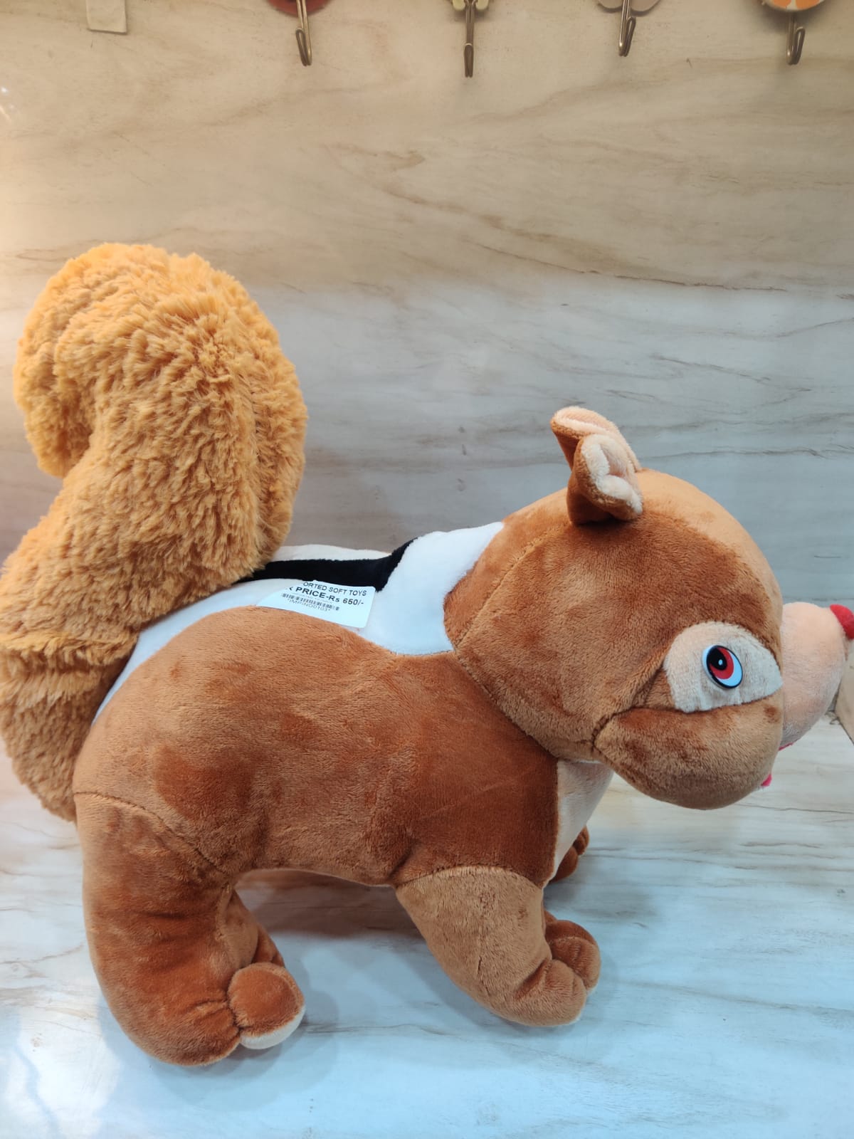 Squirrel plushie