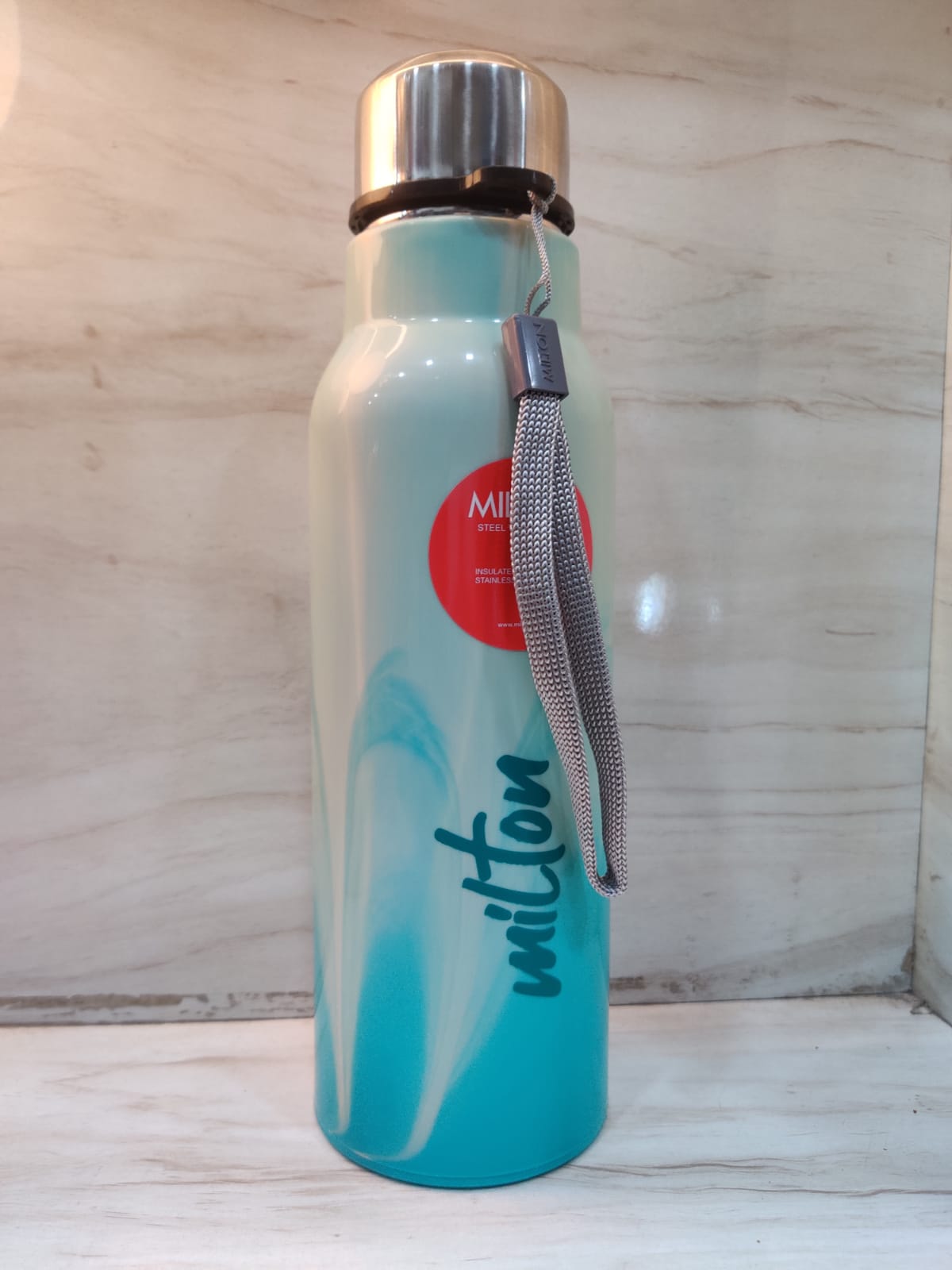 Milton Stainless Steel Turquoise Marble Bottle