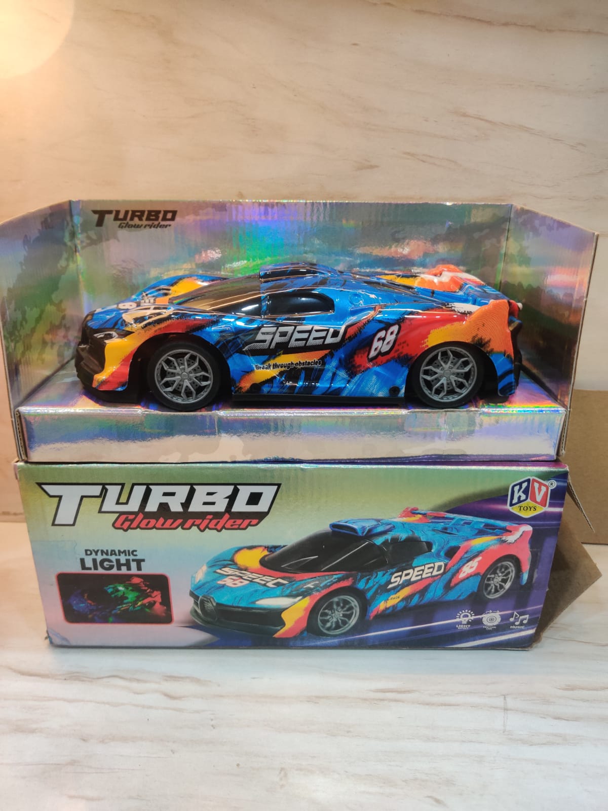 Neon Surge Hyper-Car