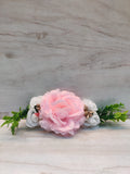 Baby pink and cream silk bunch