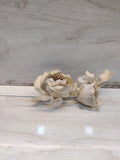 Champagne shimmer velvet rose