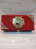 Red & golden gaddi box