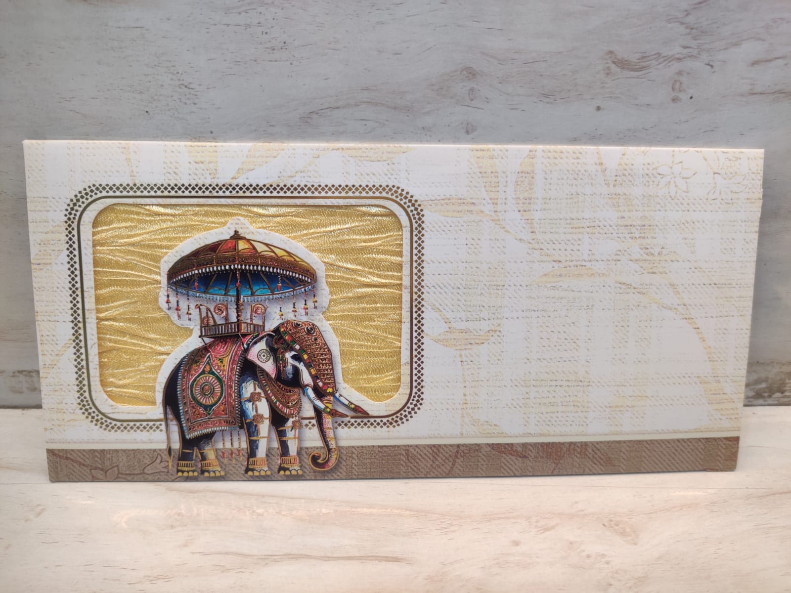 Royal elephant envelope