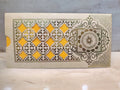 Gold Foil Lattice Envelope