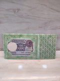 Envelope with Vintage One-Rupee Note Design