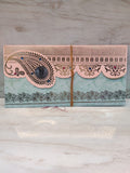 Green and Peach Shagun Envelope