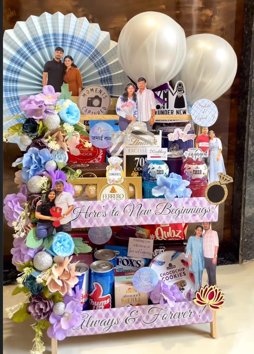Hamper for newly weds