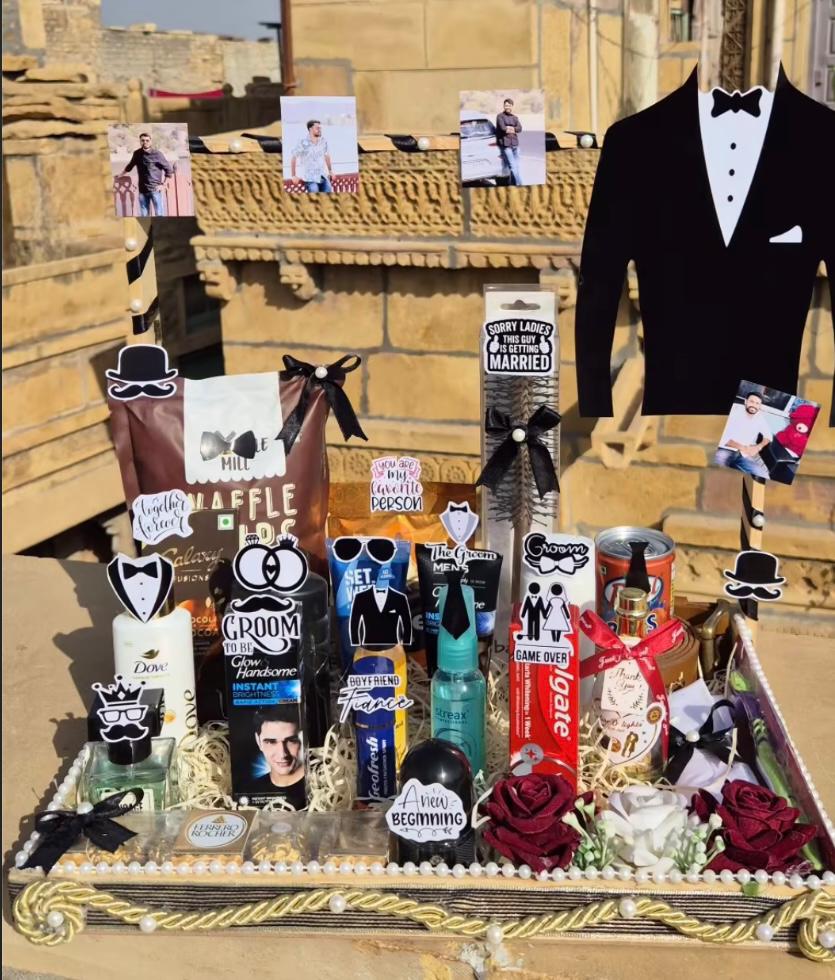 "Groom-to-be" hamper