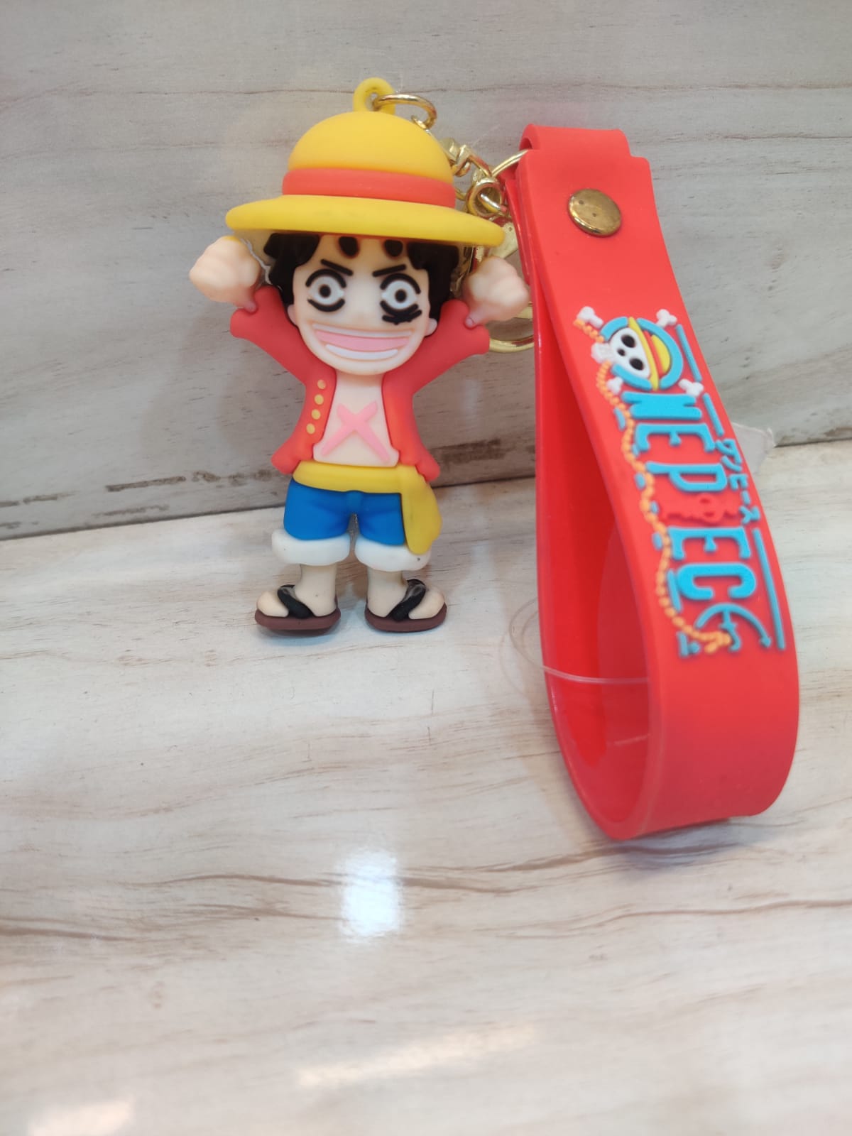 Anime Luffy Keychain