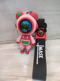Pink Astronaut Keychain