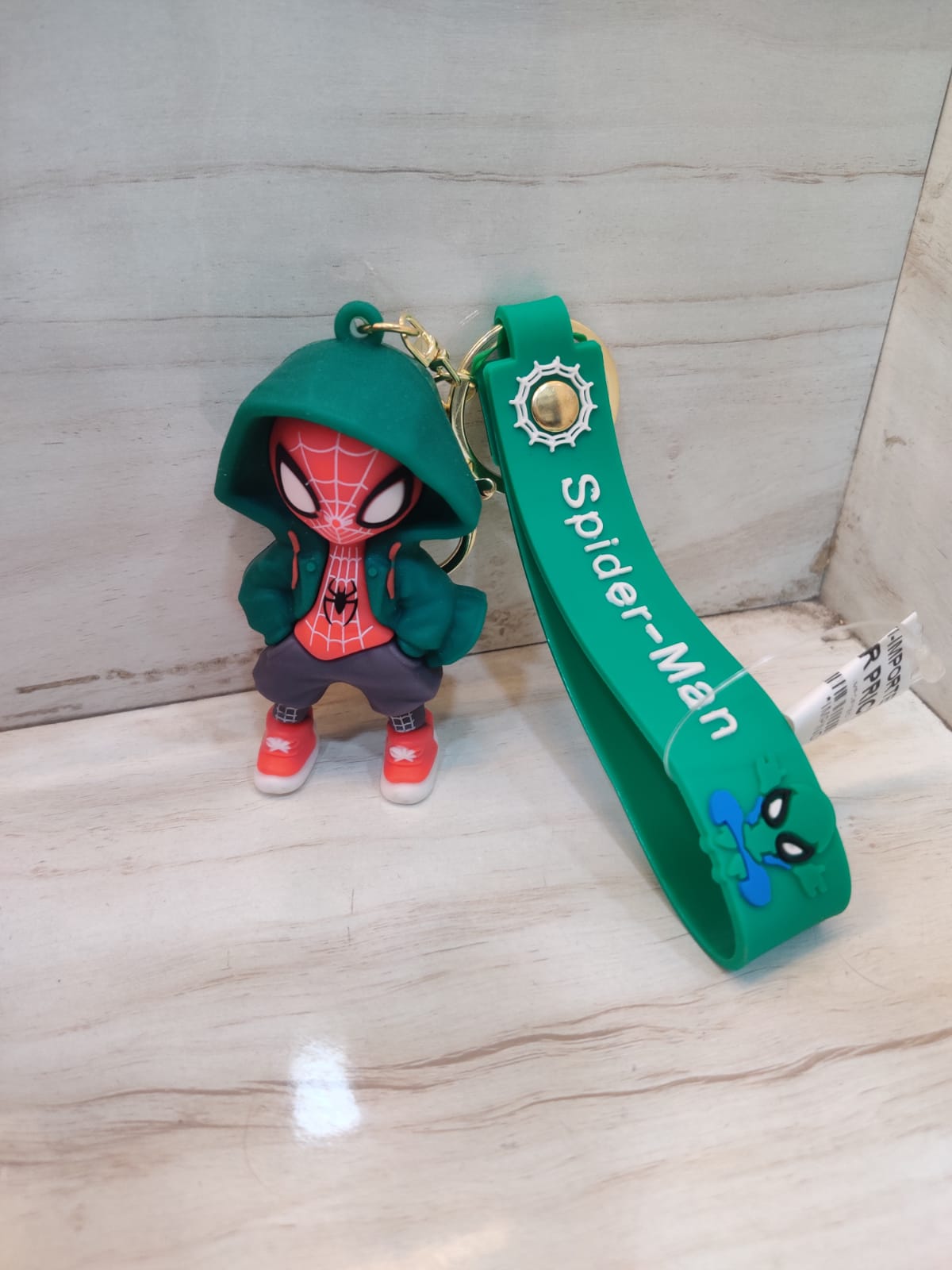 Spiderman keychain