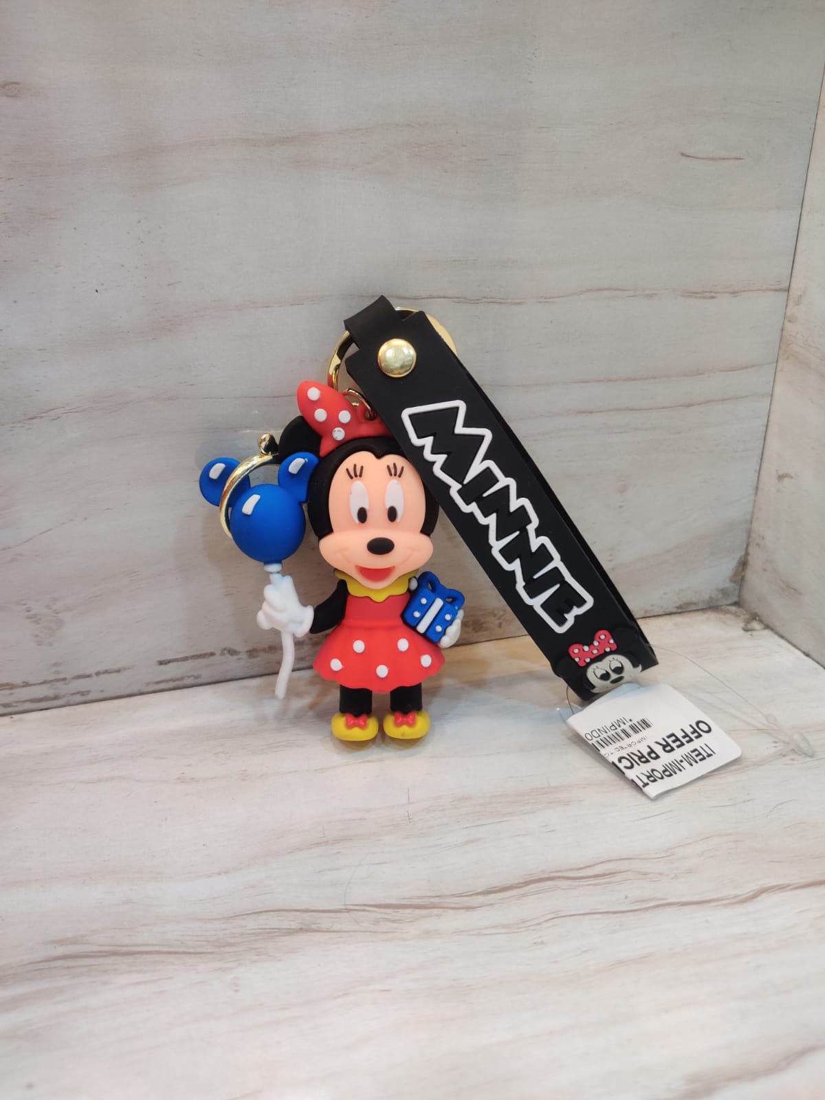 Minni Mouse keychain