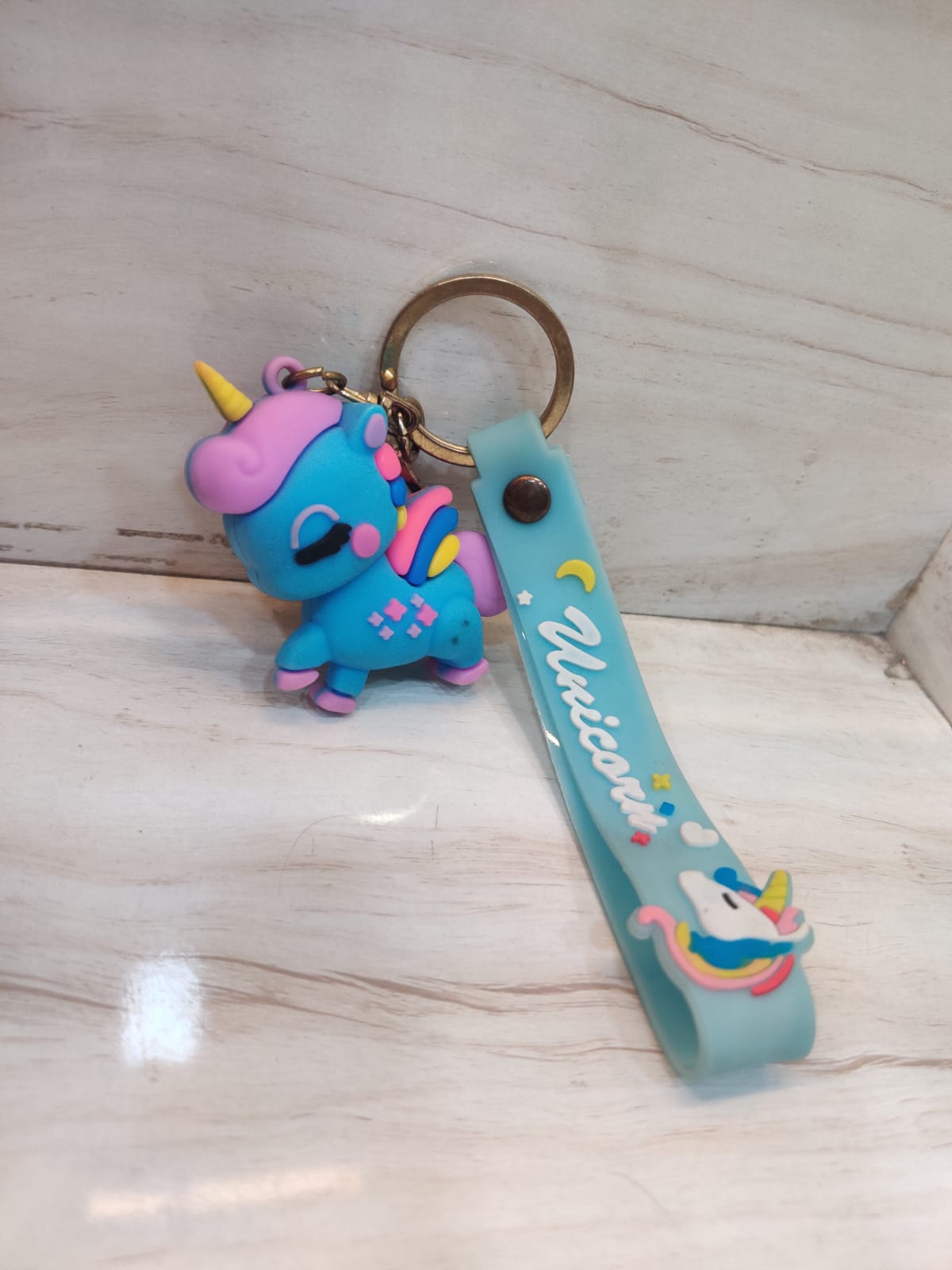 Unicorn keychain