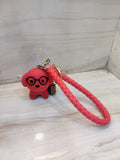 Red Dog Keychain