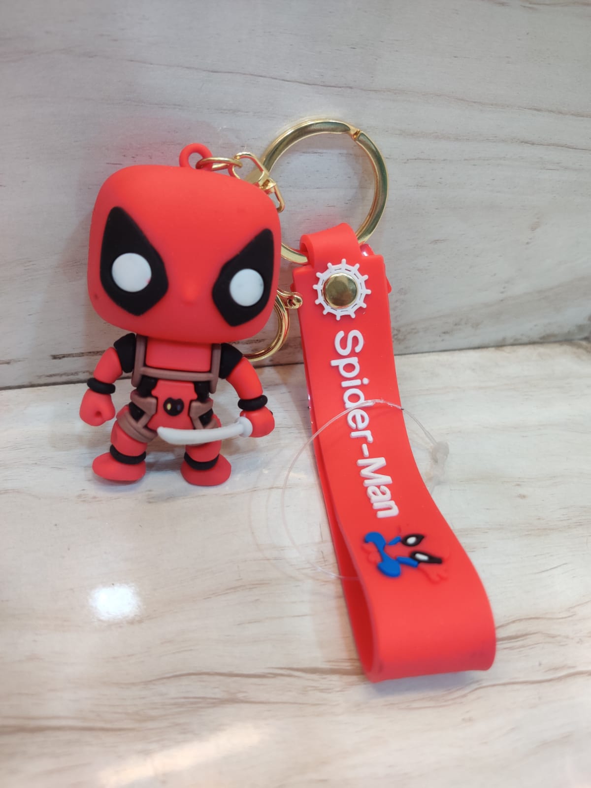 Spiderman keychain