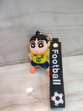 Shinchan football keychain