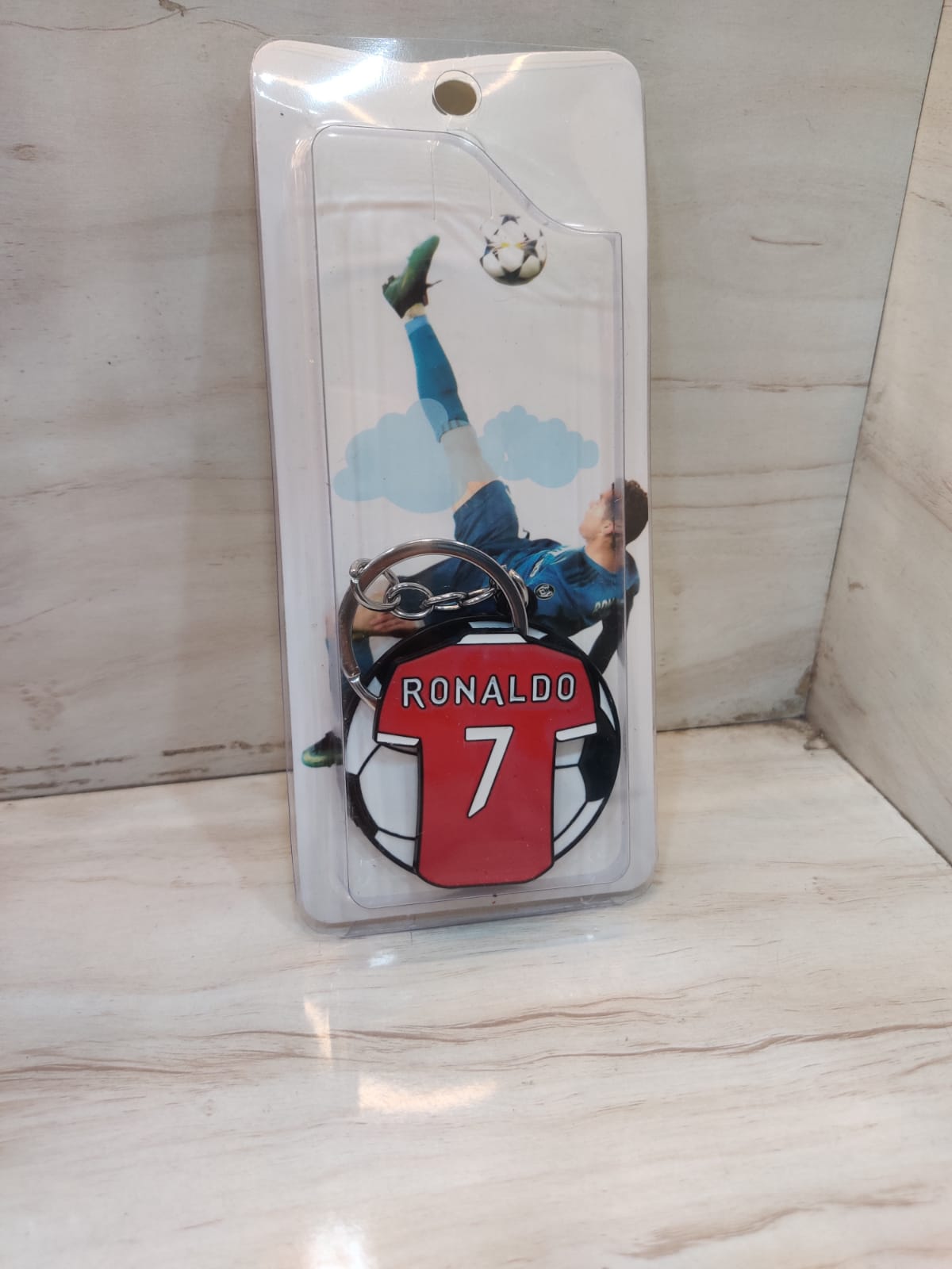 Ronaldo Jersey keychain