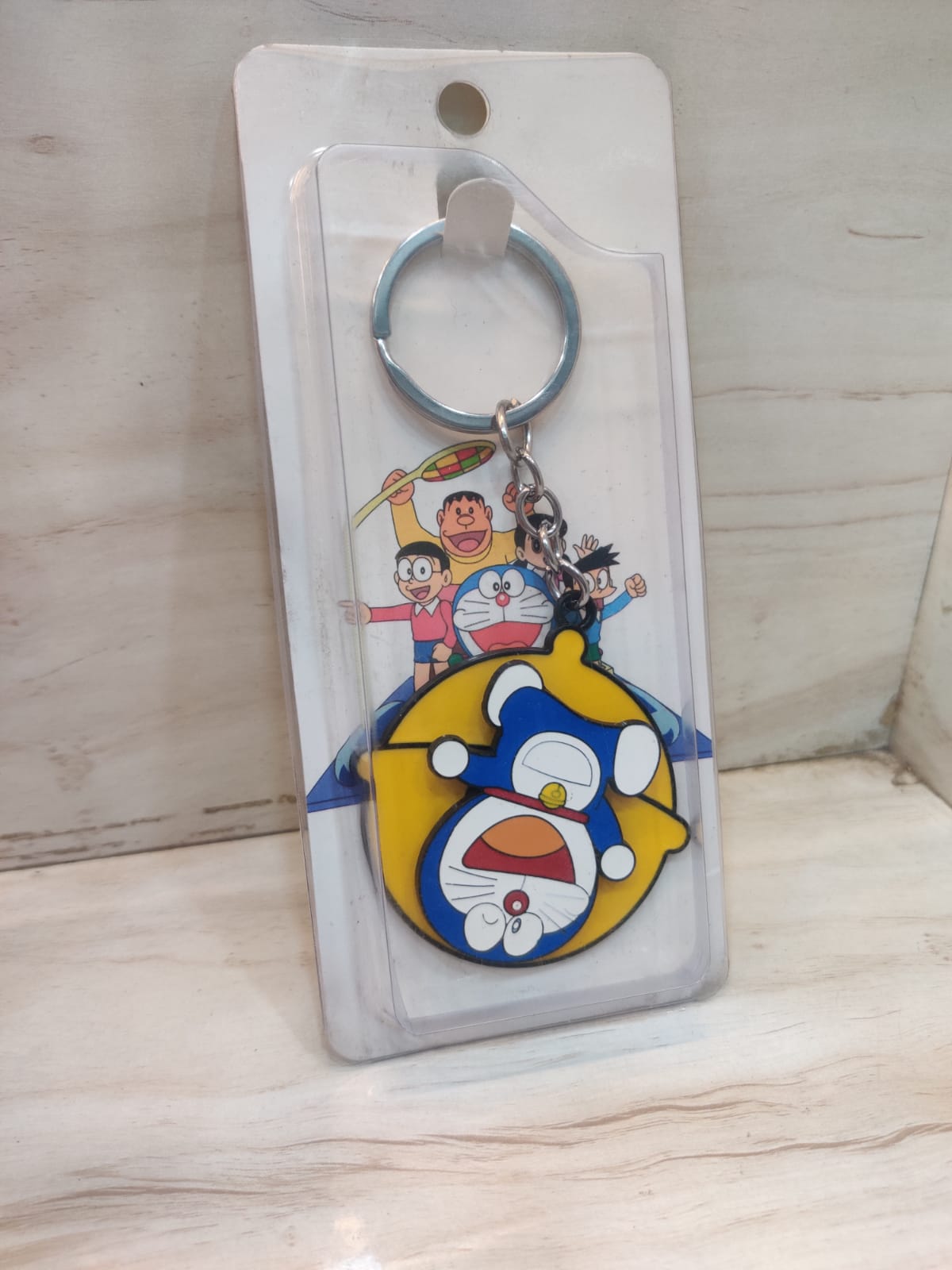 Doraemon themed keychain