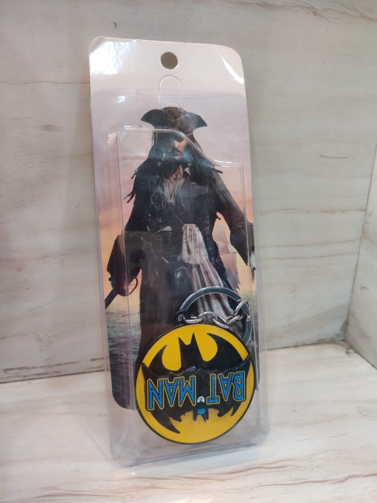 Batman themed keychain