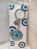 Evil eye keyring