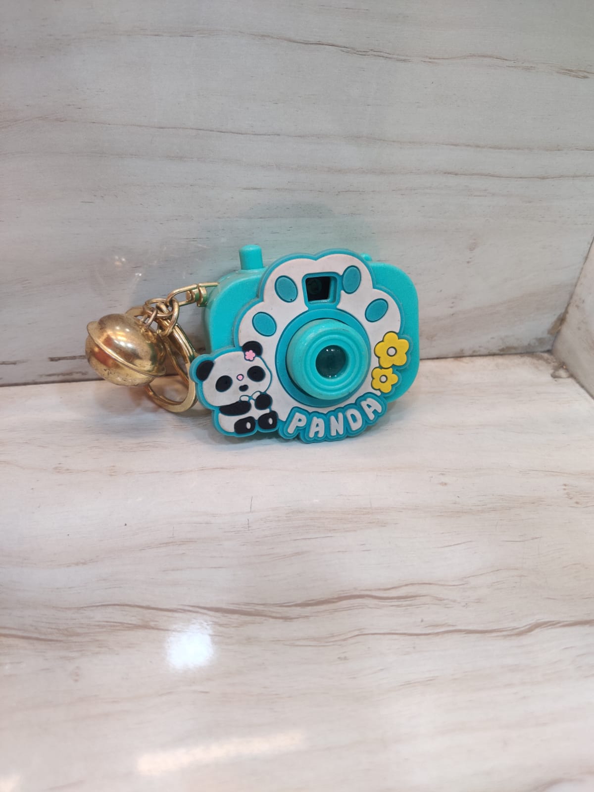 Panda camera keychain