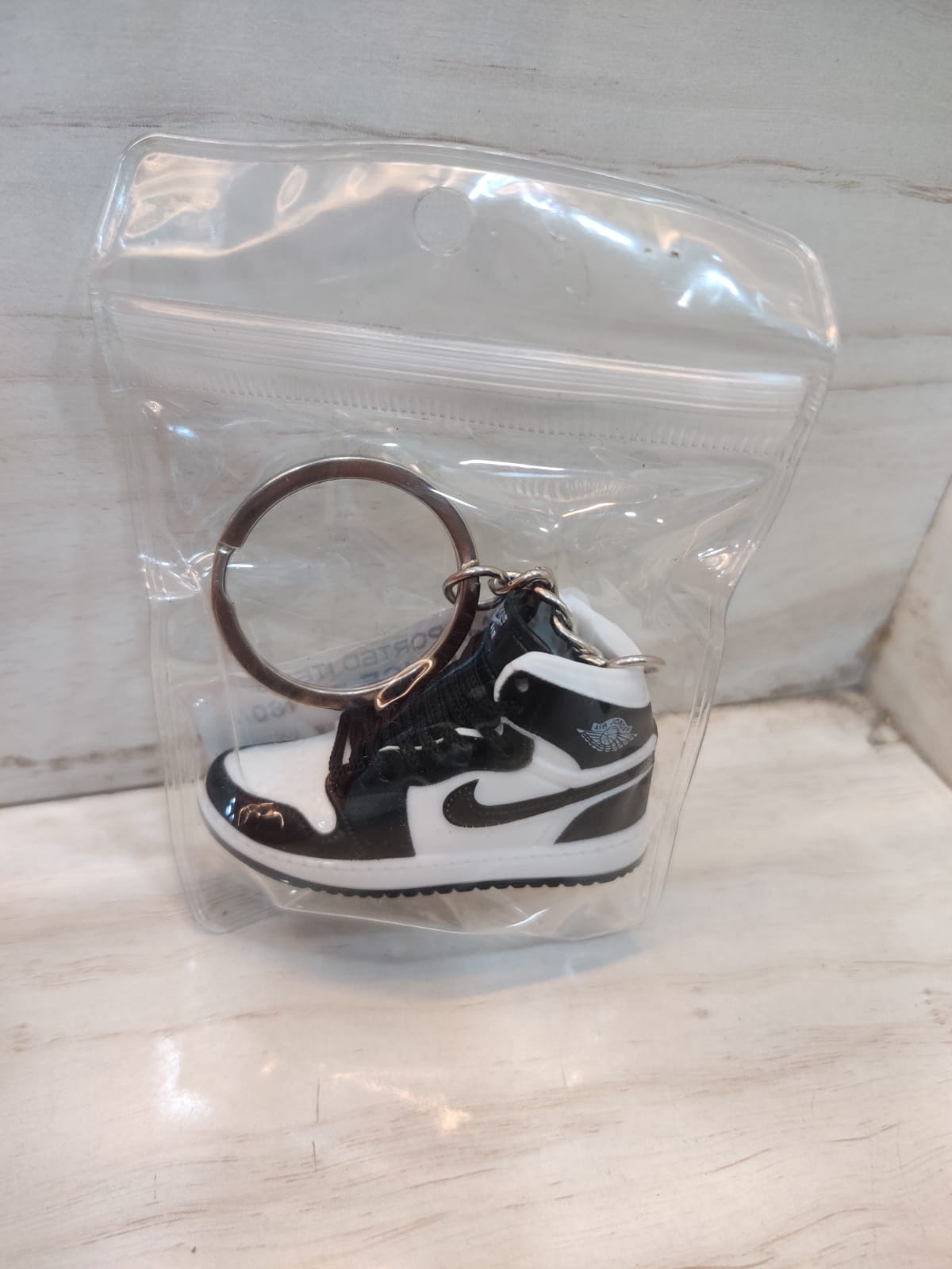 Nike shoe keychain