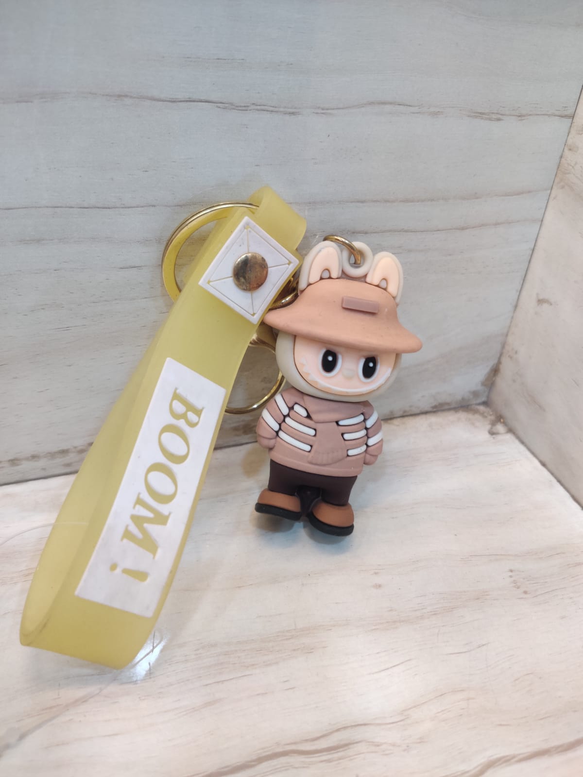 Labubu themed keychain