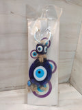 Evil eye keychain