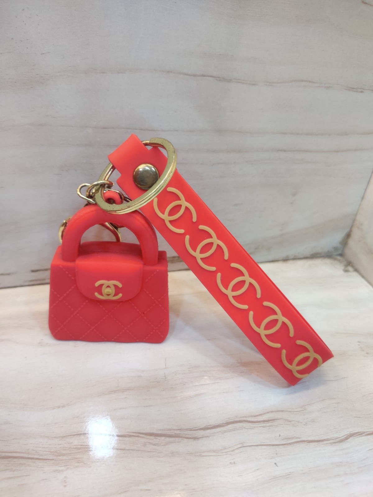 Handbag keychain