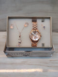 Rose Gold Intertwined Hearts Accessory Box