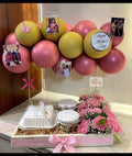 Bento Cake Hamper (Jars include Cookies and Chocolate )