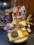 Luxury Anniversary Hamper (Includes 2100 vala shagun & liquor bottle should be provided by customer)
