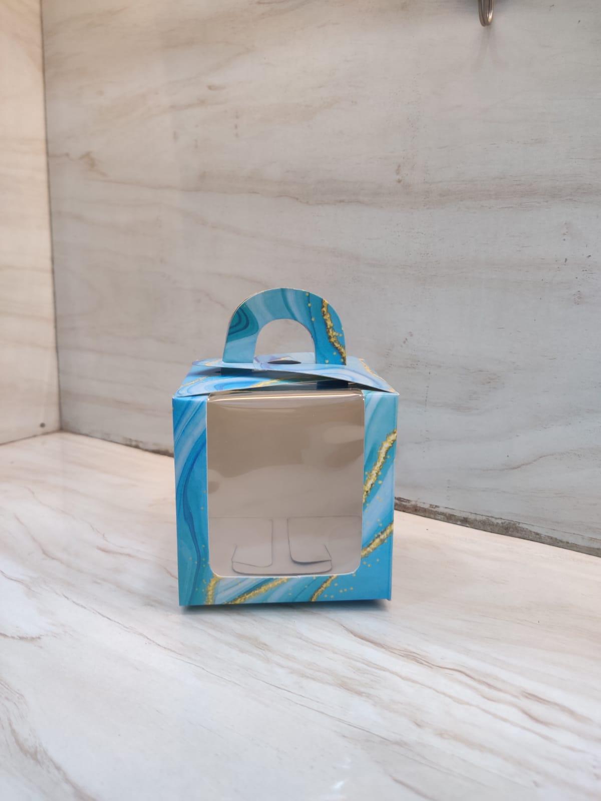 Blue Marble Hamper Box