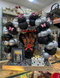 Black & Silver Balloons Hamper