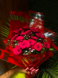 25 roses bouquet