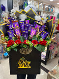 "Be Mine" Cadbury Chocolate & Floral Bouquet