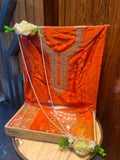 Luxury Pearl & Floral Trousseau Presentation Tray