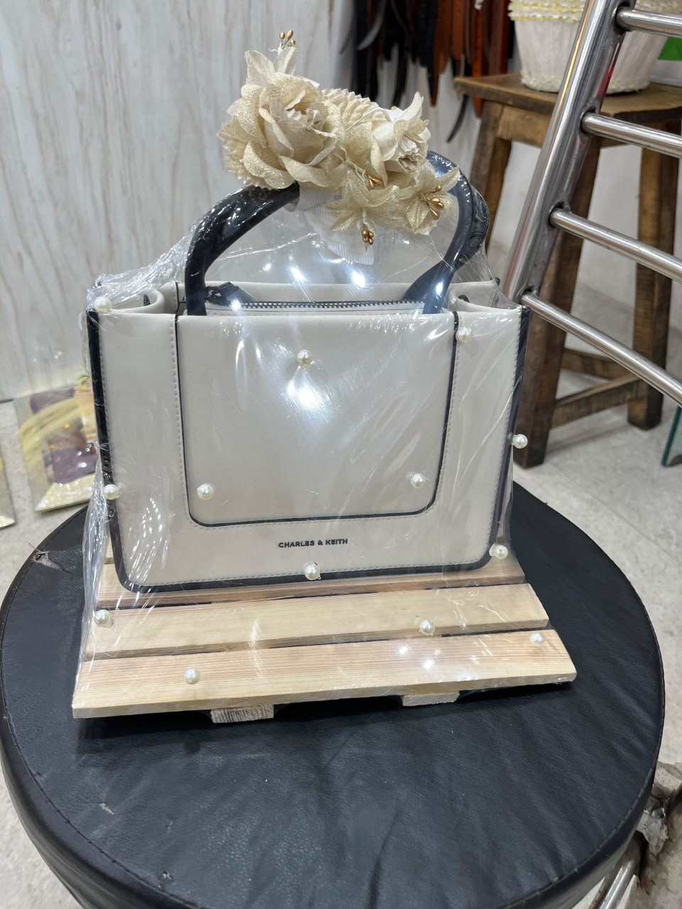 Luxury Trousseau Packing Tray for Designer Handbags & Purses