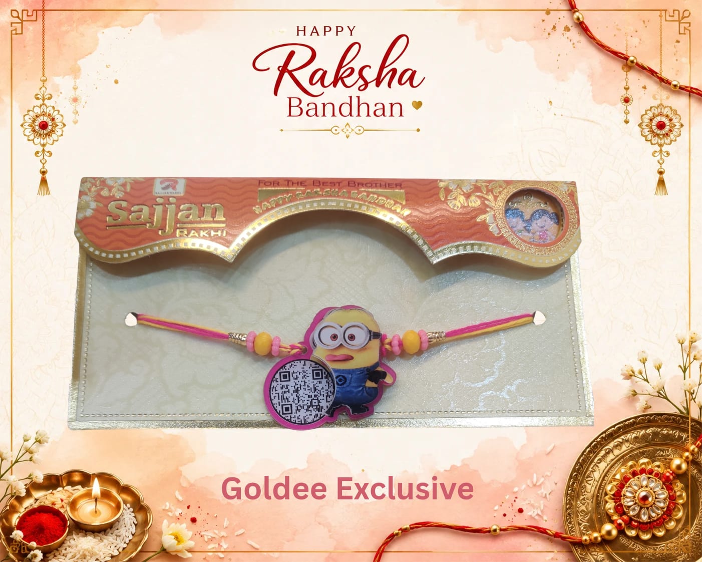 Minion Kids Rakhi