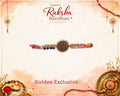 Om & Crystal Rakhi