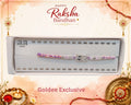 Lavender Beaded Rakhi