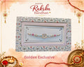 Floral Crystal Beaded Rakhi